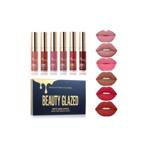 Brown red lipstick