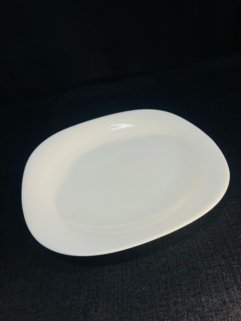 Plato para banquetes, porcelana blanco - Imagen 7