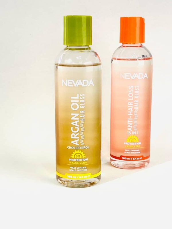 Aceite de argan y aloe vera para cabello