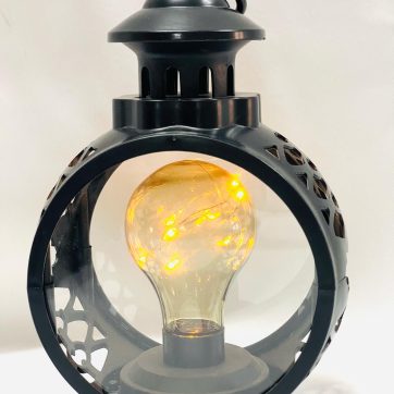 Faroles LED de Halloween decorativos de mano, retro