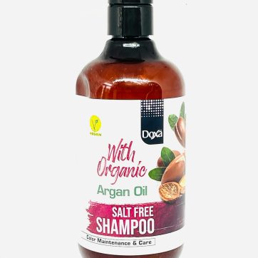 Champú sin sal Doxa con aceite de argán orgánico - Mantenimiento y cuidado del color (500 ml)