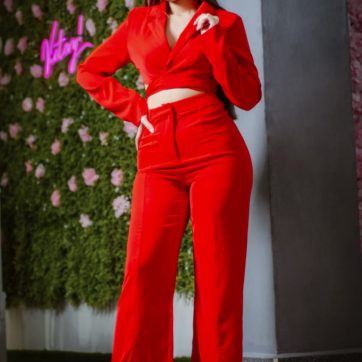 Traje de dos piezas