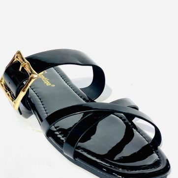 Sandalias planas mete dedo para mujer