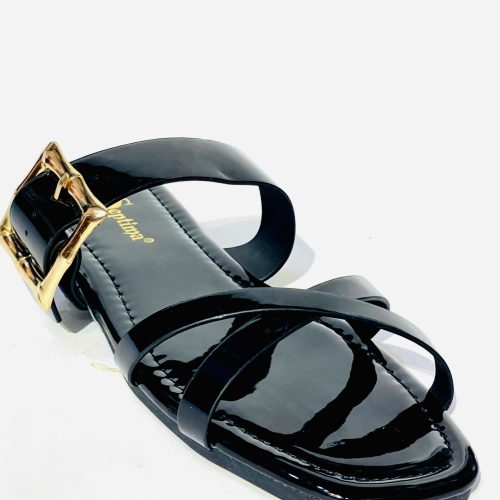Sandalias planas mete dedo para mujer