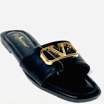 Sandalias planas con evilla para mujer