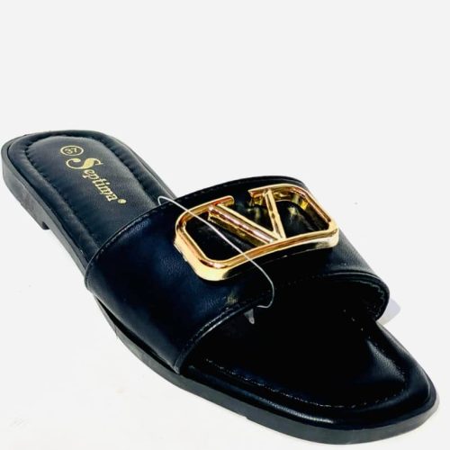 Sandalias planas con evilla para mujer