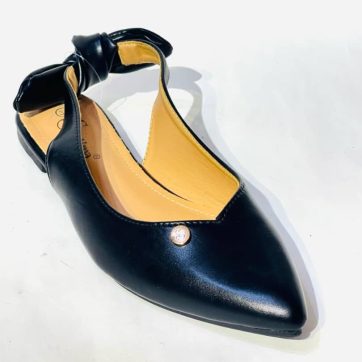 Sandalias planas con punta fina para mujer