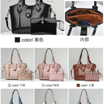 Cartera doble compartimiento