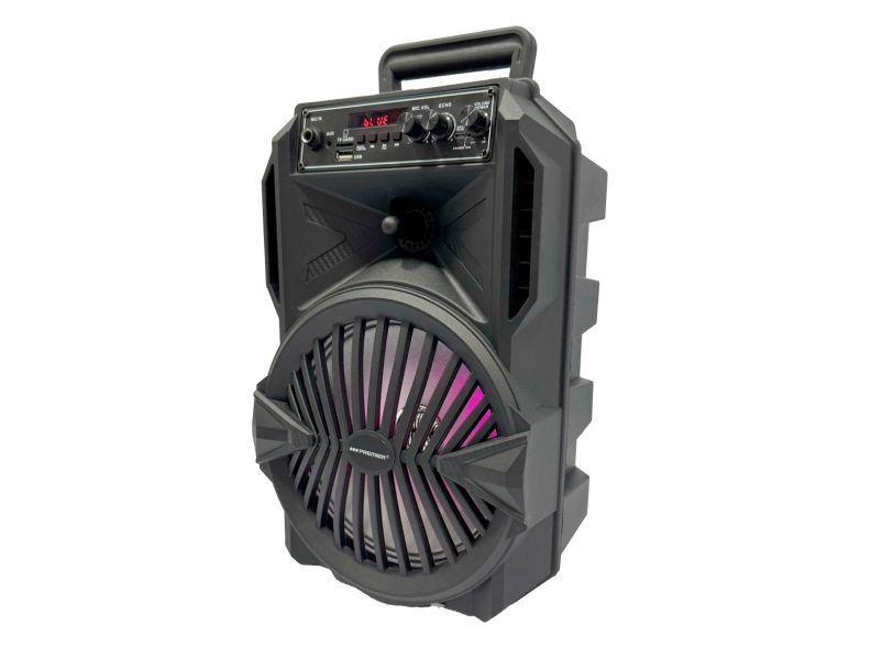 Altavoz portátil 8" rec/fm/bt/usb/tf/tws/mic/aux - Imagen 5