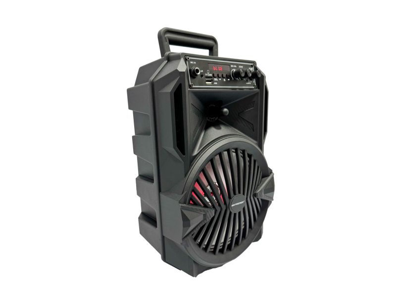Altavoz portátil 8" rec/fm/bt/usb/tf/tws/mic/aux - Imagen 4