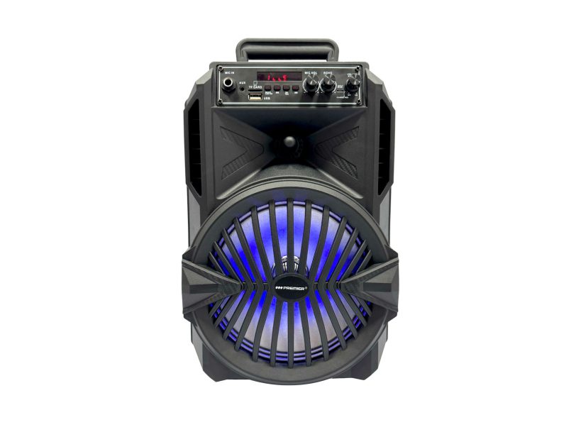 Altavoz portátil 8" rec/fm/bt/usb/tf/tws/mic/aux