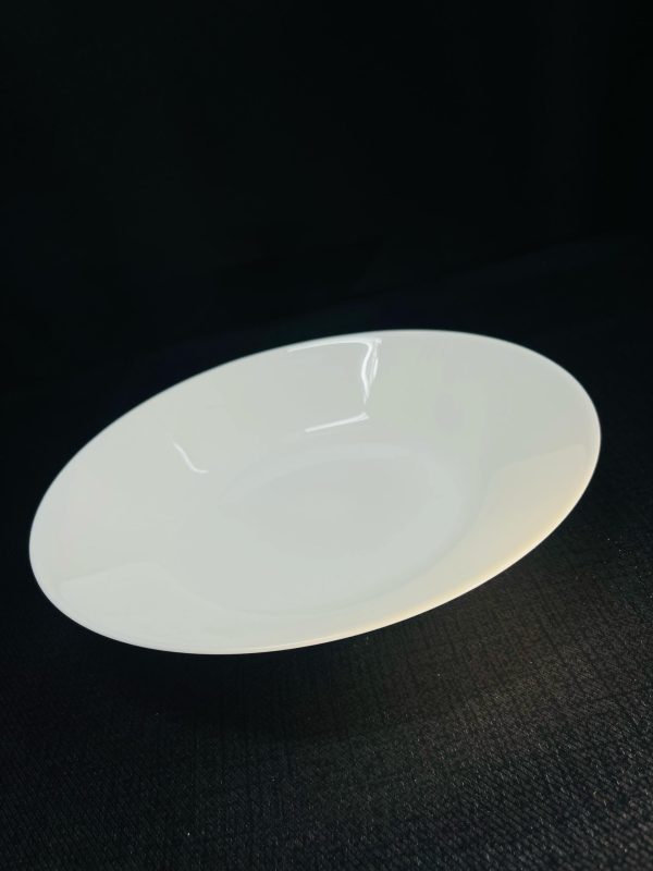 Plato para banquetes, porcelana blanco - Imagen 2
