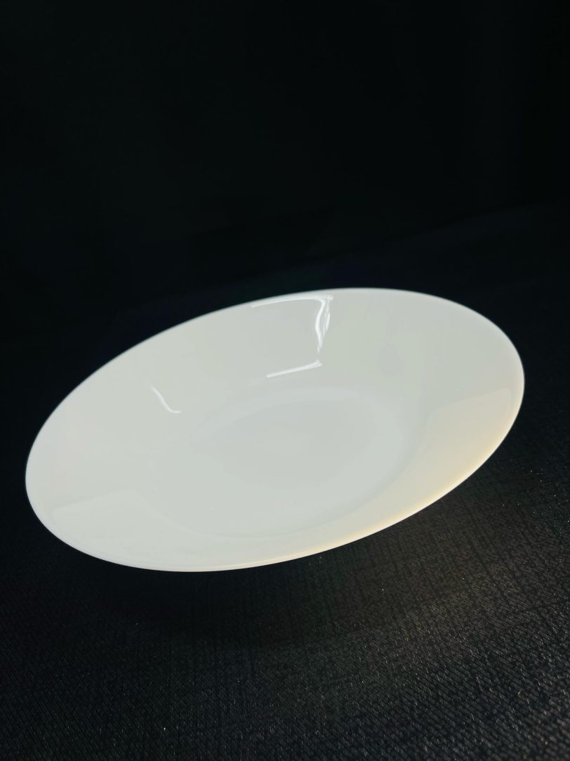 Plato para banquetes, porcelana blanco - Imagen 2