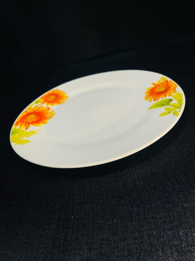 Plato para banquetes, porcelana blanco - Imagen 3