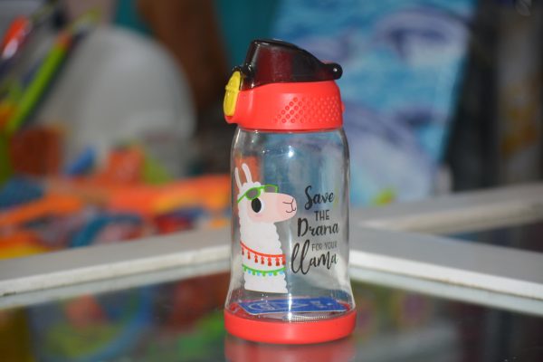 Botella de agua para niños, con un diseño de alpaca - Imagen 4