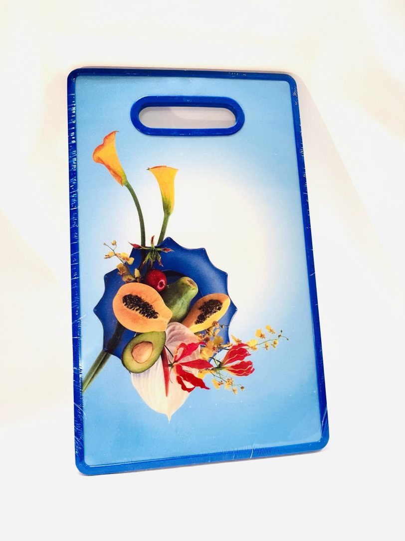 Tabla de Picar de plastico con diseño de frutas
