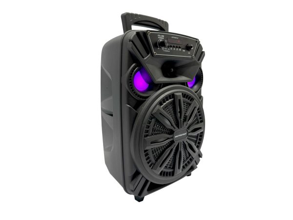 Bocina 8" rec/fm/bt/usb/tf/tws/mic - Imagen 2