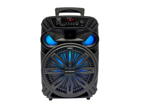 Bocina 8" rec/fm/bt/usb/tf/tws/mic