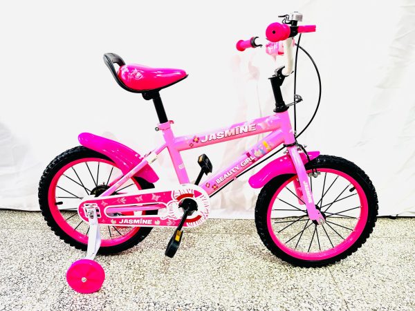 Bicicletas infantiles JASMINE 16" con ruedas auxiliares