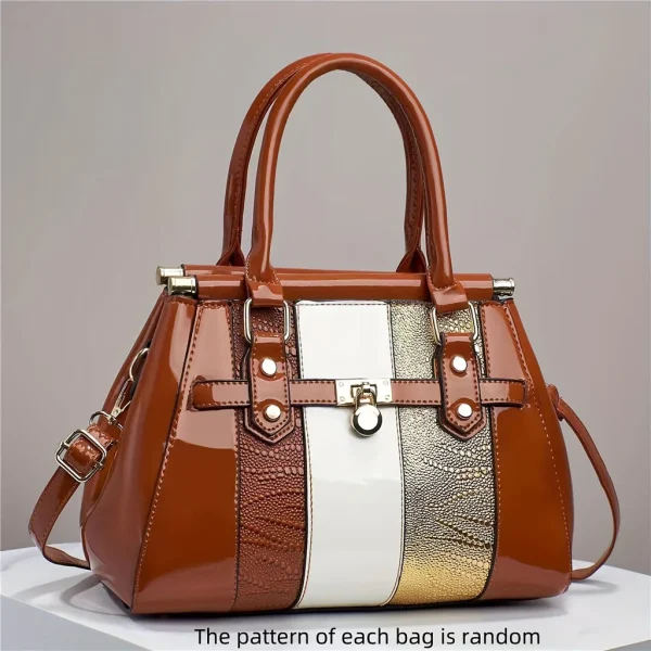 Bolso cruzado diagonal de un solo hombro de gran capacidad para mujer - Imagen 4