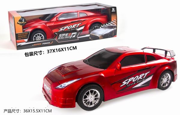 Carro deportivio de friccion 37x16x11cm - Imagen 2