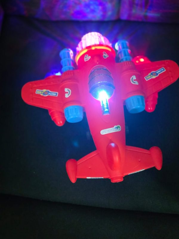 Avión de juguete con luces LED - Imagen 2