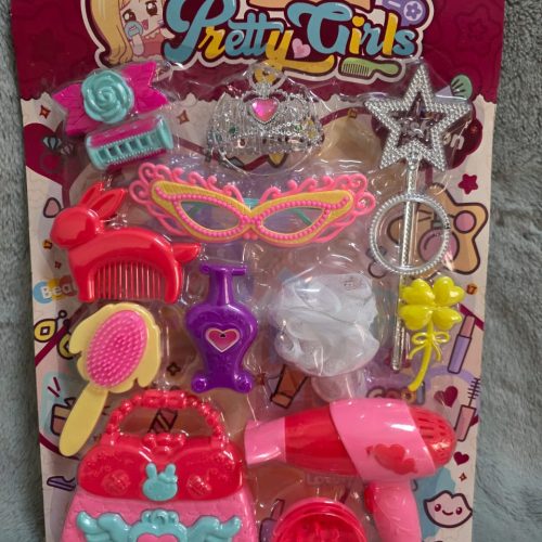 Kit de juguete de salón de belleza (+3 años)