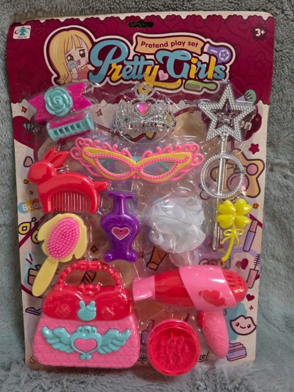 Kit de juguete de salón de belleza (+3 años)