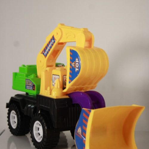 Máquina retroexcavadora de juguete, 36 cm x 28 cm