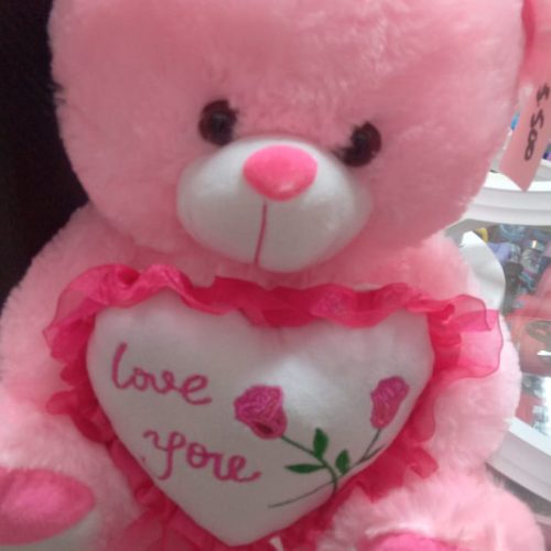 Oso de peluche con sonido "I love you" 50cm