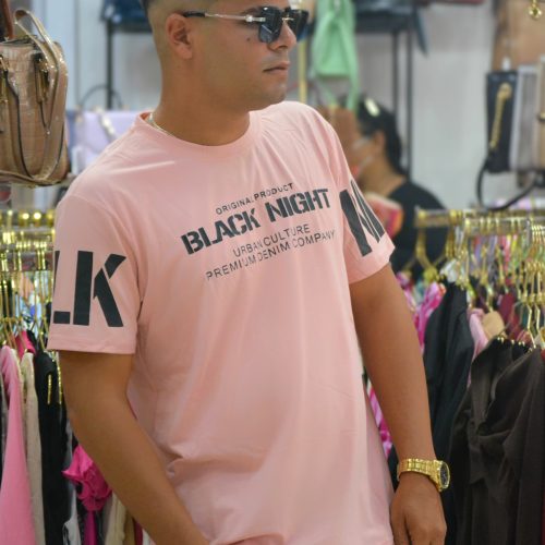 Pulover estilo sport rosado Black Night