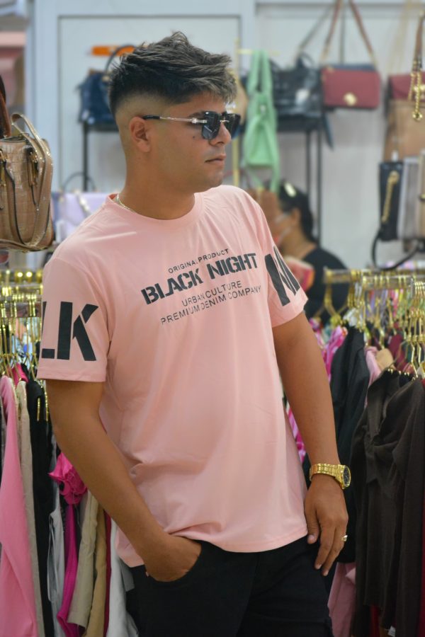 Pulover estilo sport rosado Black Night