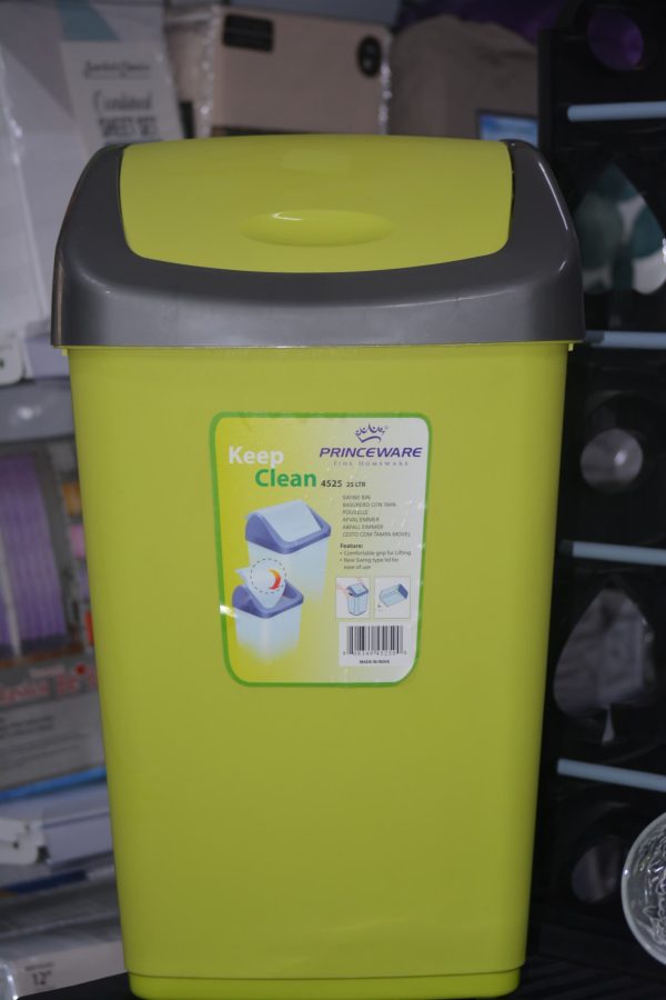 Cubo de basura con tapa basculante 25lt - Imagen 4