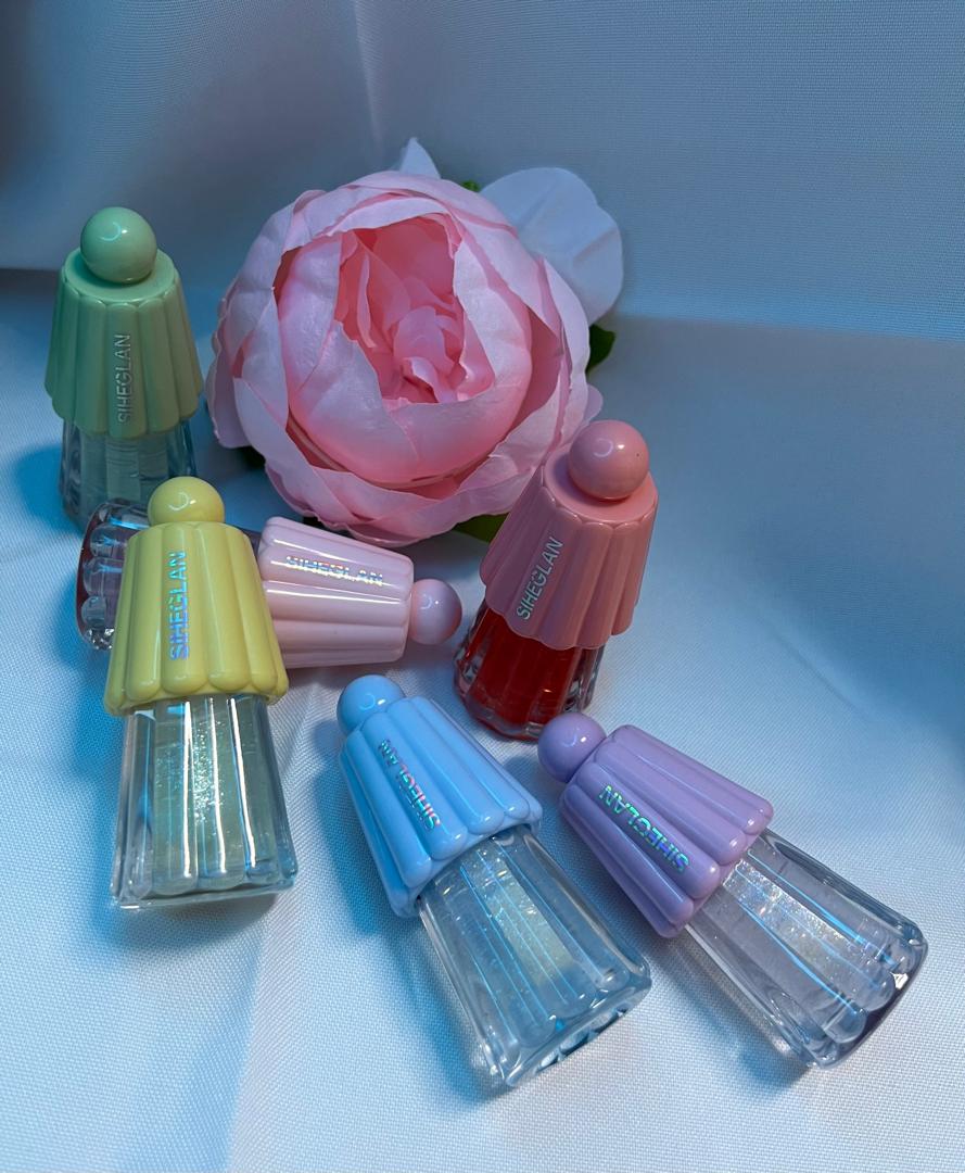 Aceite hidratante para labios brillante, brillo de aceite hidratante para labios, bálsamo labial hidratante transparente, plumper natural para labios