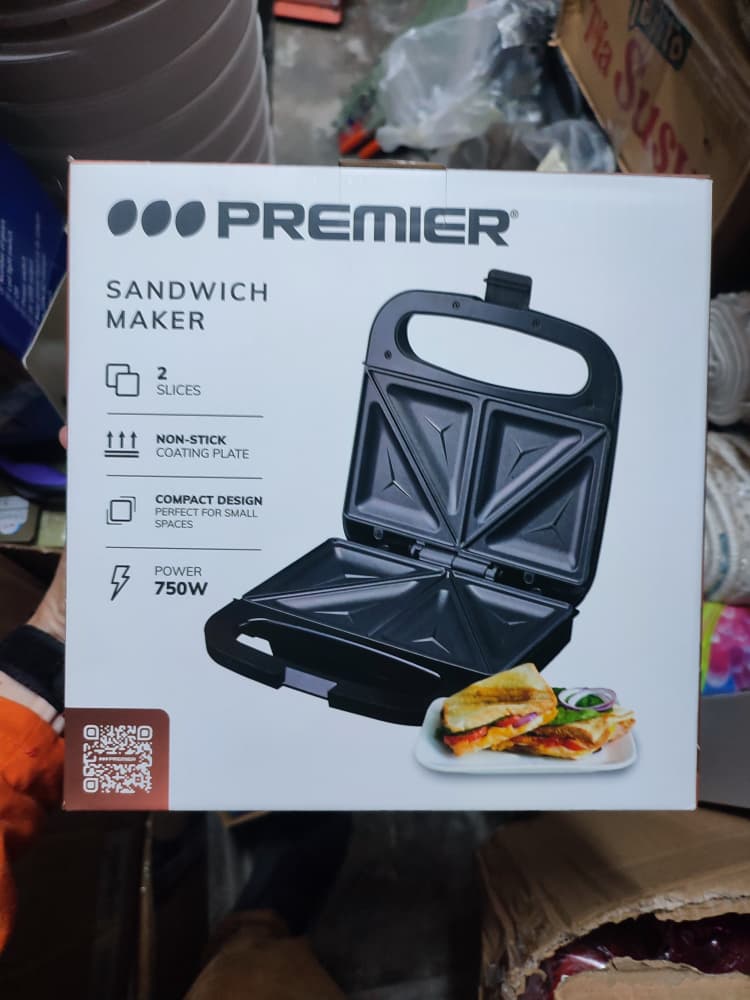 Máquina de sándwiches multifuncional, mini sandwichera, electrodoméstico de cocina eléctrico para hornear - Imagen 2