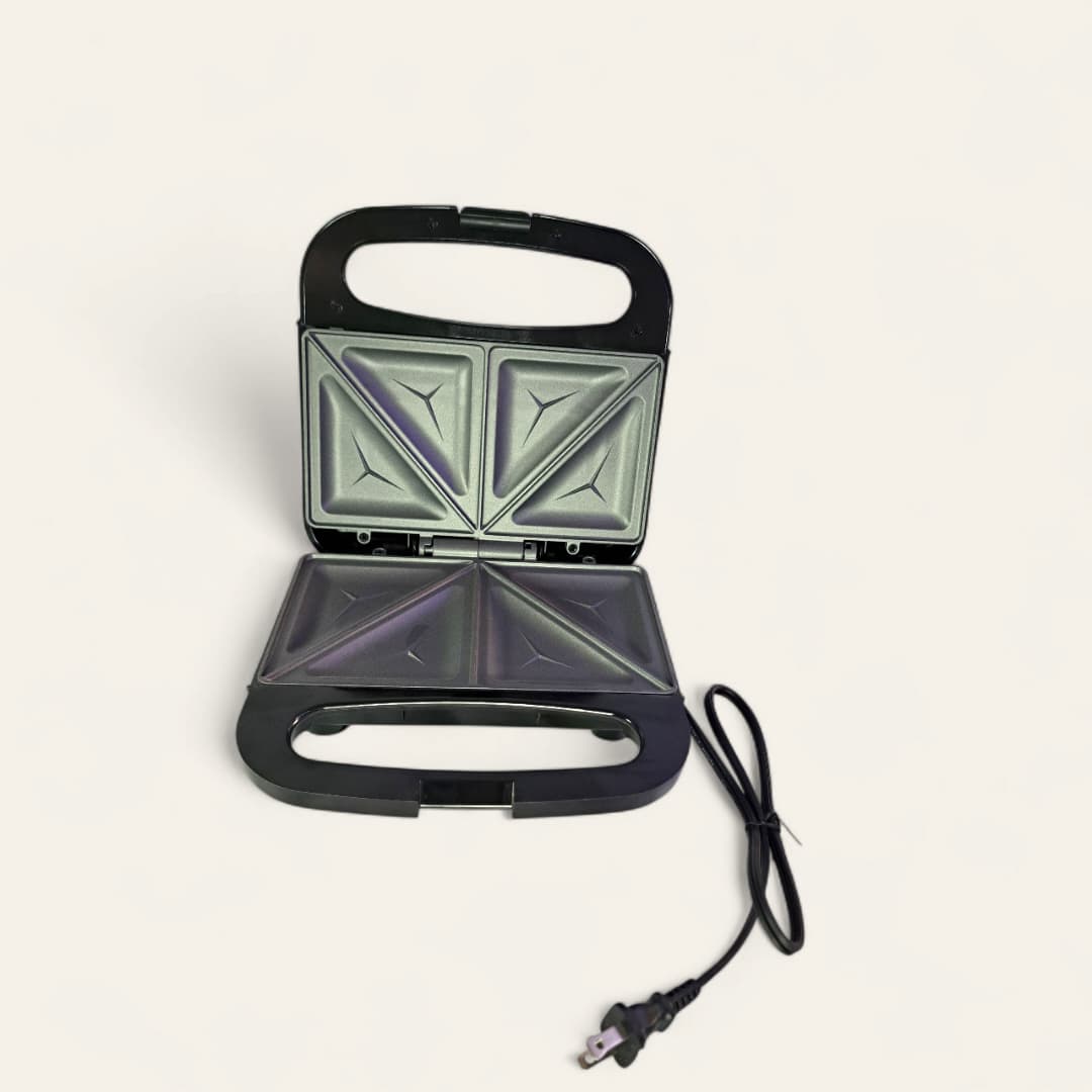 Máquina de sándwiches multifuncional, mini sandwichera, electrodoméstico de cocina eléctrico para hornear