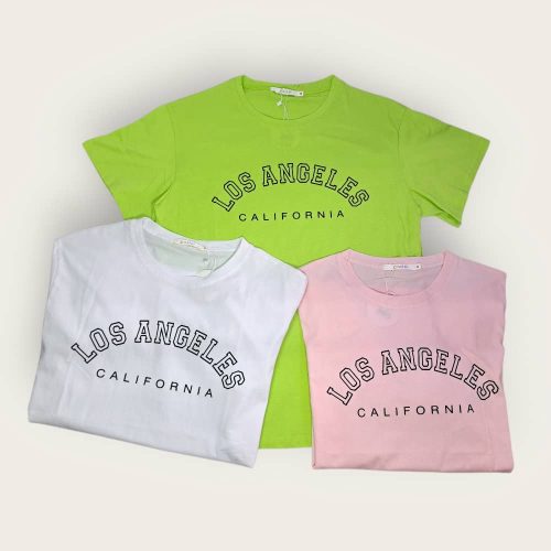 Camiseta mangas cortas con diseño "Los Ángeles California"