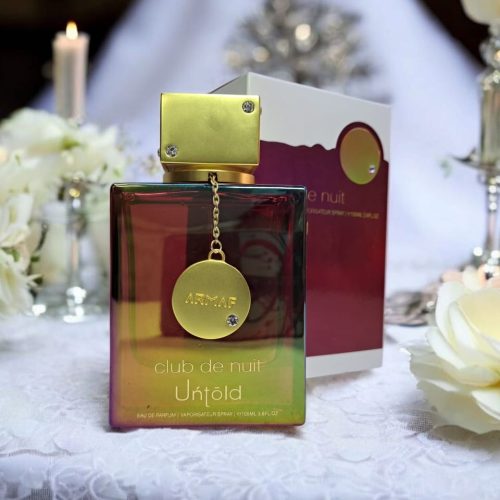Armaf Club De Nuit Untold - perfume en espray para hombre, 3.6 onzas