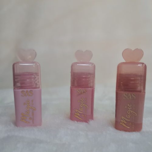 SAS Brillo de labios mágico 3 tonos.