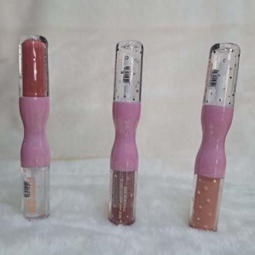 Brillo de labios 2 en 1. Labial líquido con dos extremos, labial mate y brillo o "gloss".