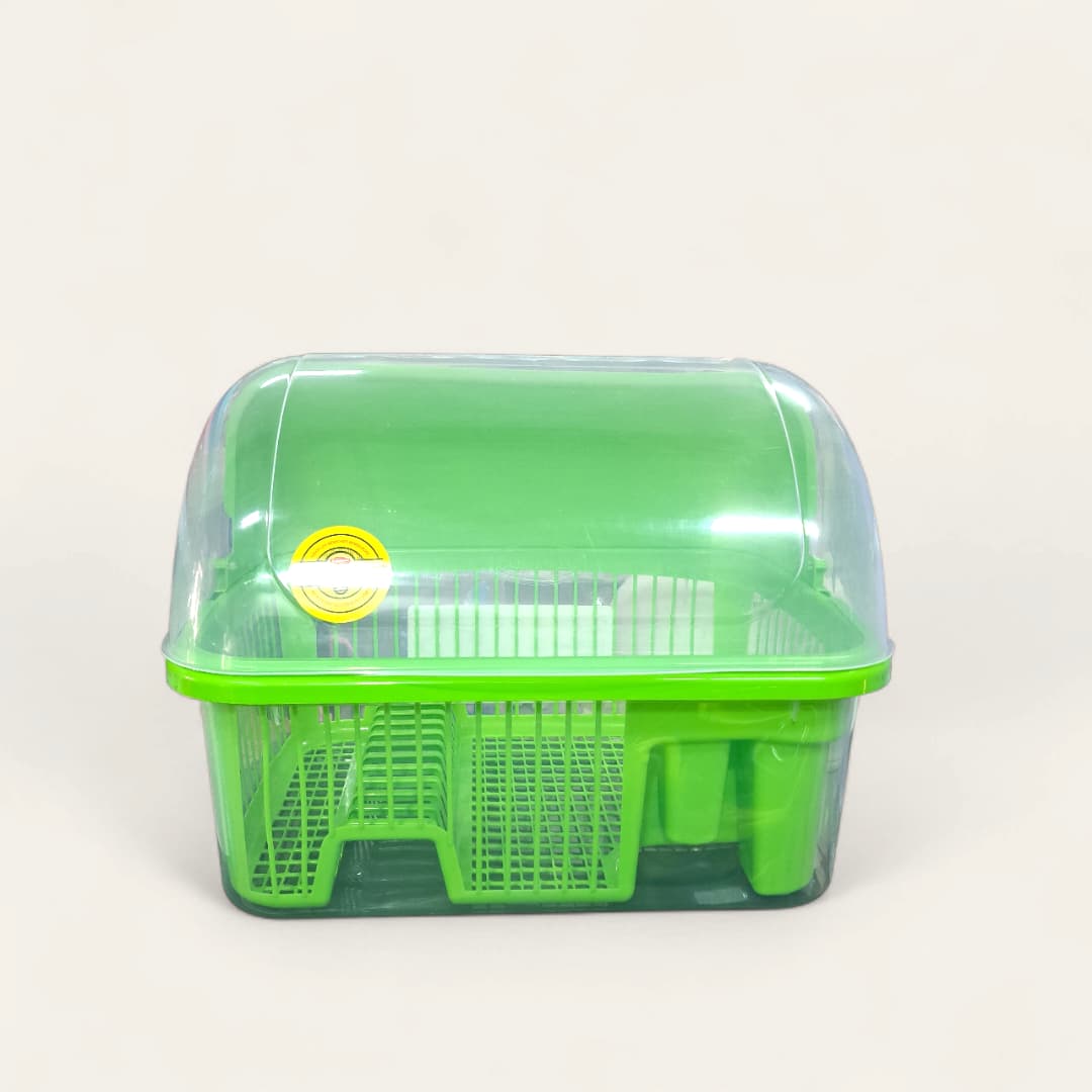 Escurridor de platos con tapara de cocina, escurridor grande con escurridor, escurridor de platos inoxidable con soporte para utensilios para fregadero, color negro Visita la tienda de SNTD