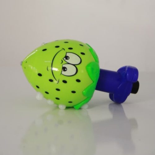 Trompo plástico de juguete con luces LED y música