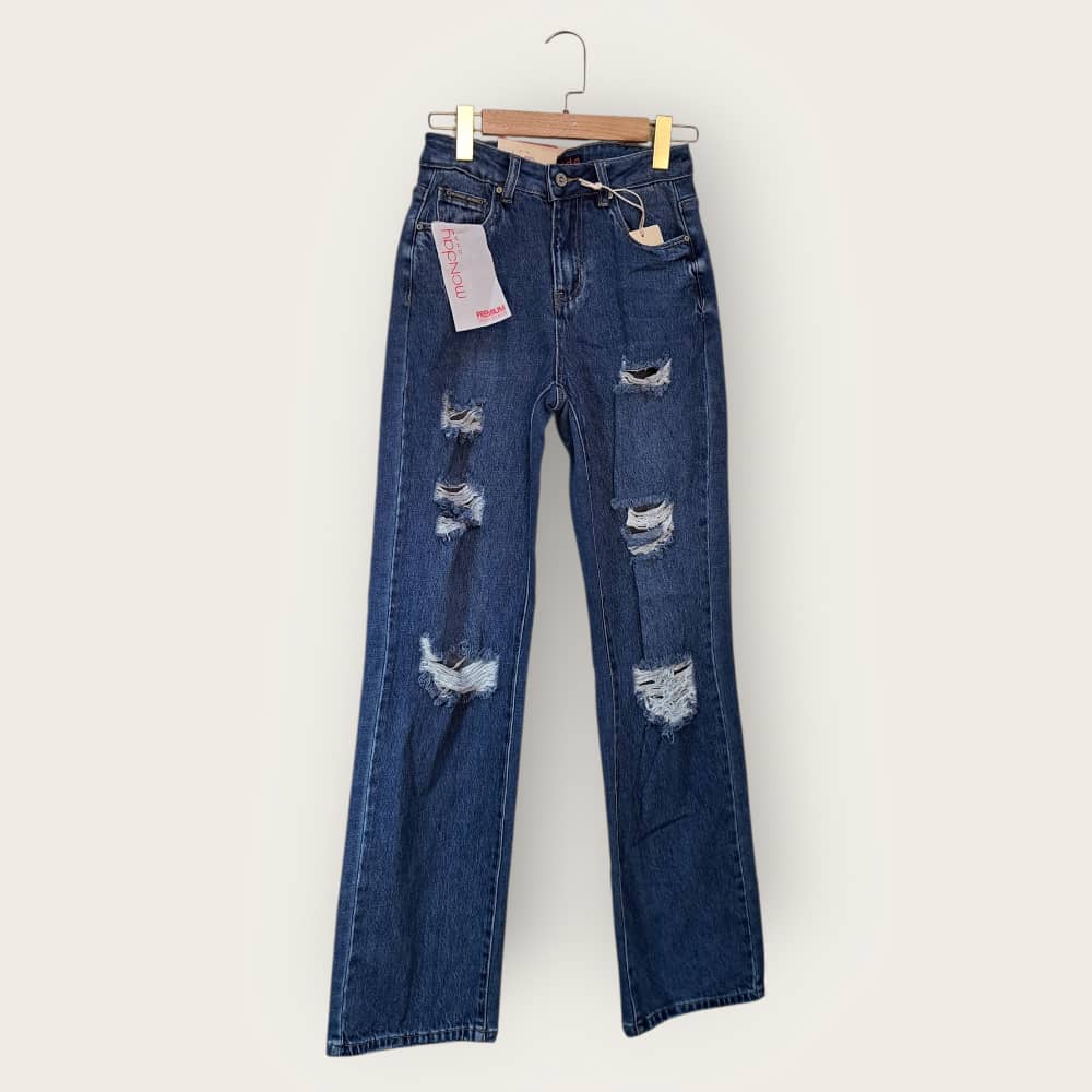Jeans rasgados para mujer