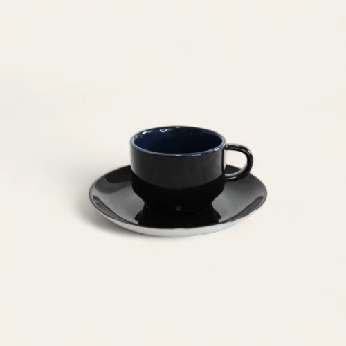 Set de 6 tazas de espresso con su platillo (6u)