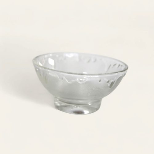 Set de 6 copas de vidrio para helado