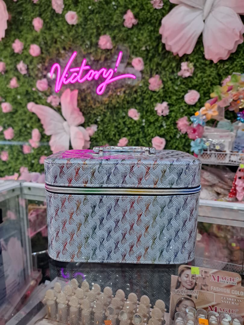 Bolsa de maquillaje, cosméticos, MEDIANA. Organizador de maquillaje para mujeres y niñas